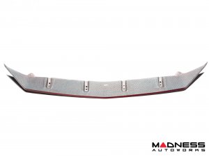  Alfa Romeo Stelvio Front Splitter - Carbon Fiber - Quadrifoglio - Red Candy